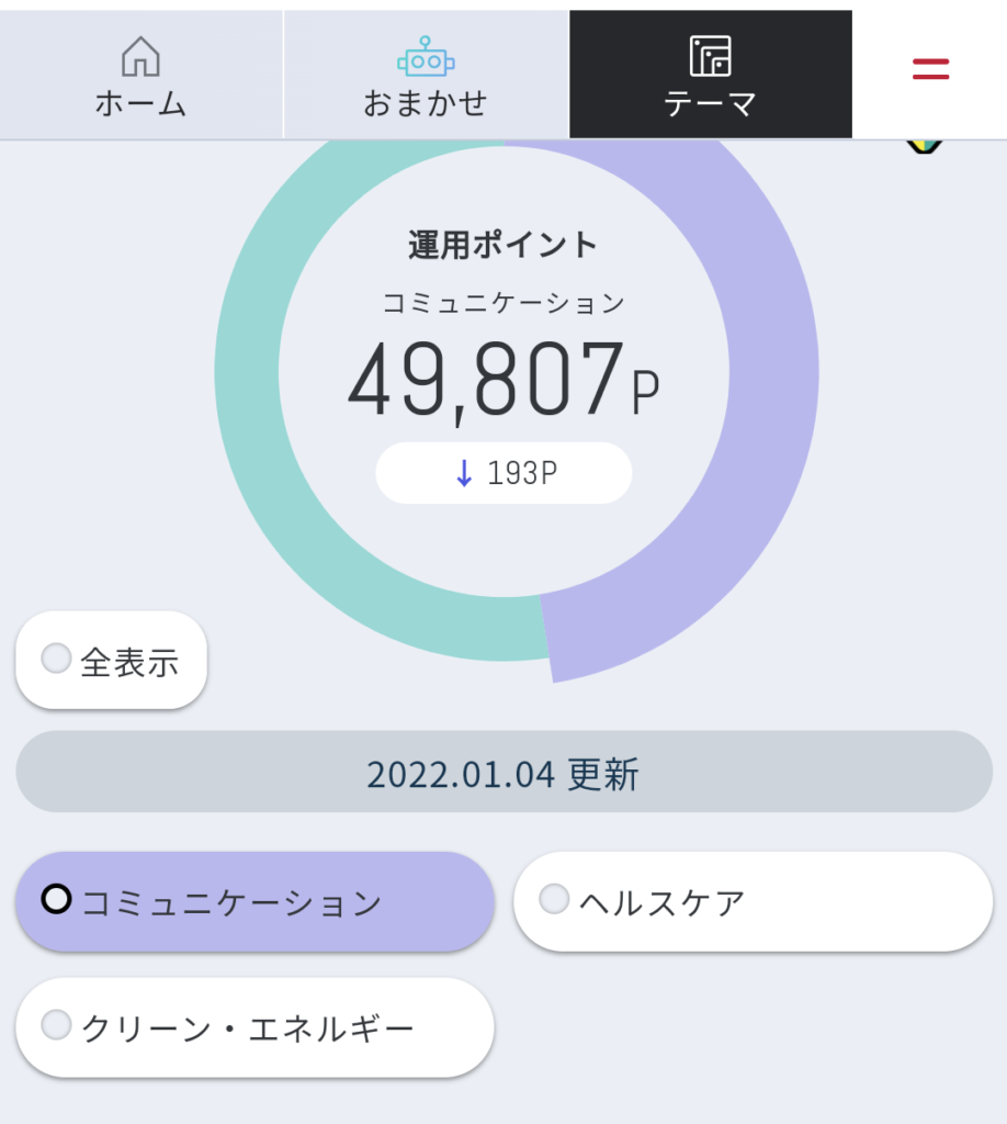 1月1週コミュニケーションテーマ